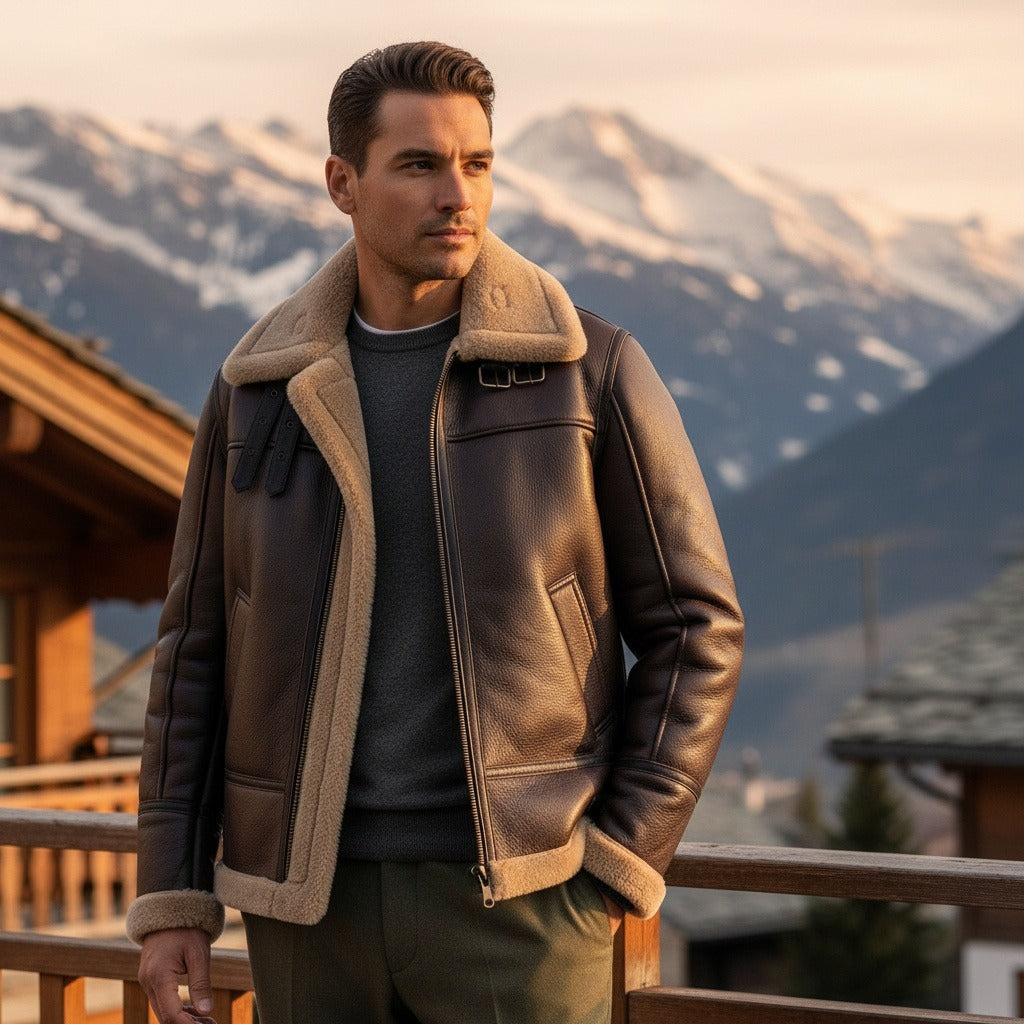 Benjamin | Blouson aviateur col amovible
