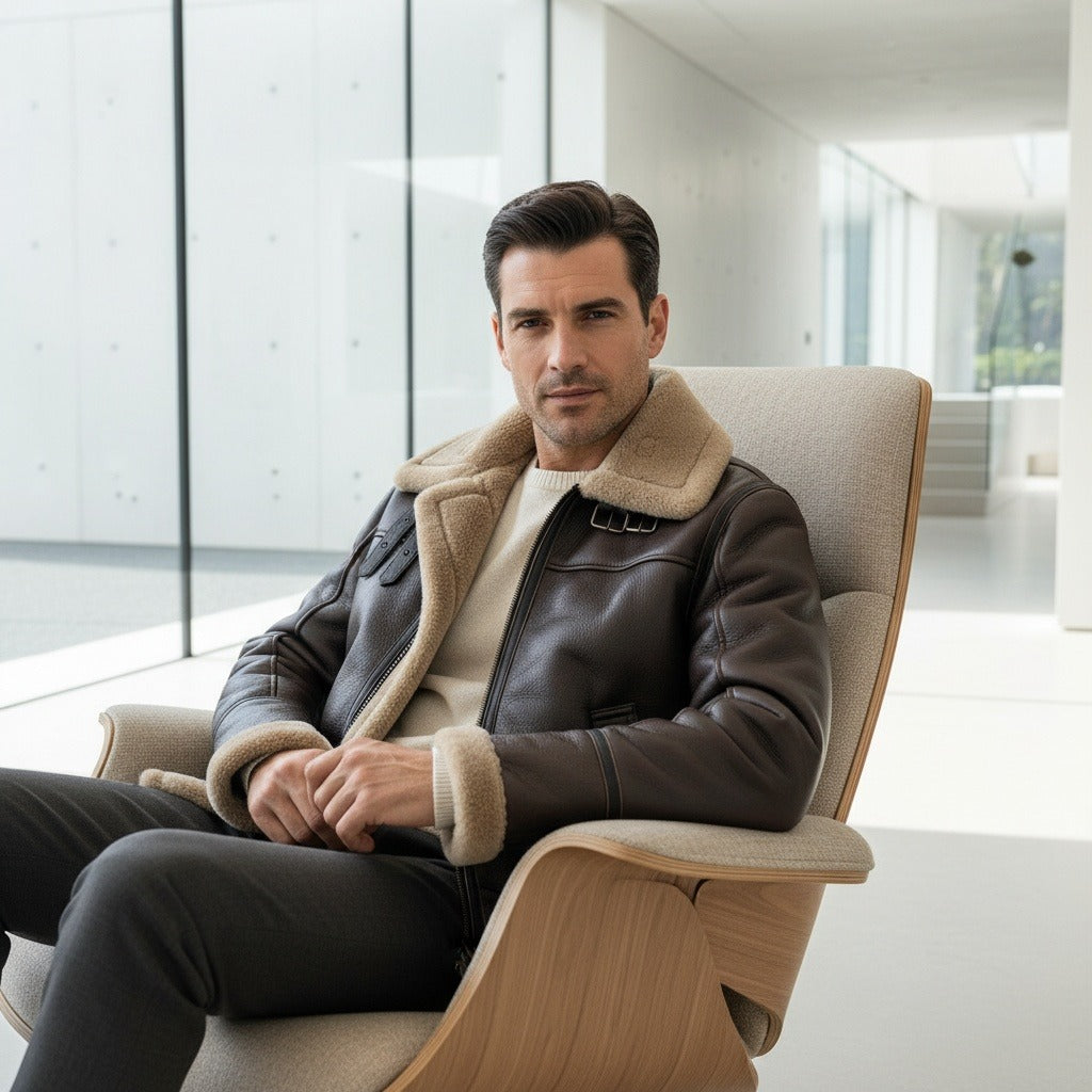 Benjamin | Blouson aviateur col amovible