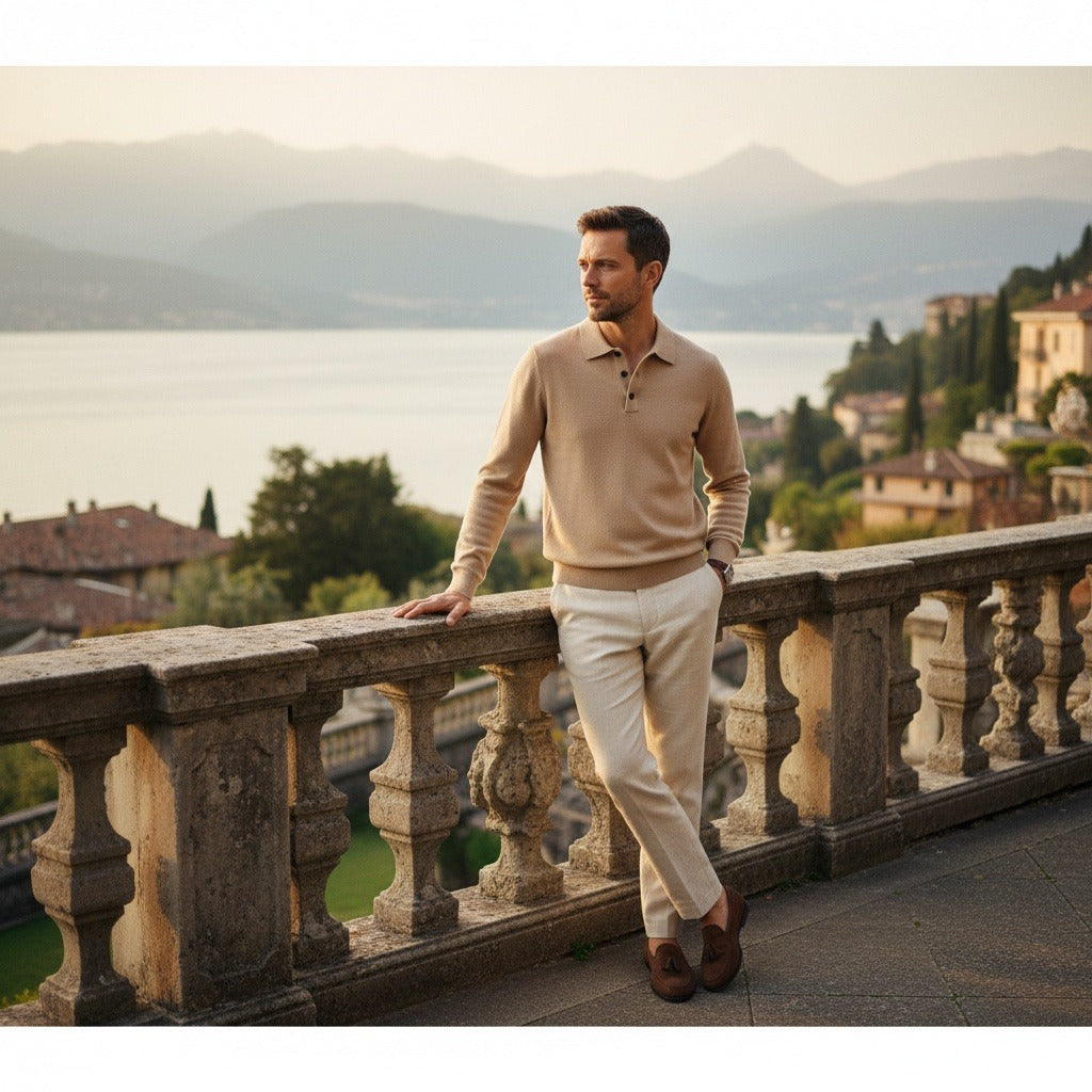 Florimond | Polo maille laine et cachemire
