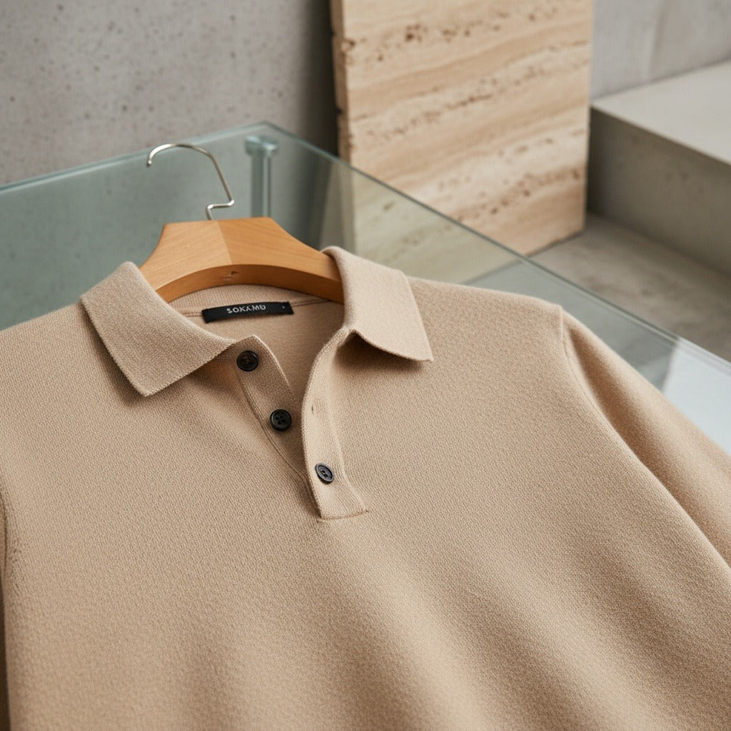 Florimond | Polo maille laine et cachemire
