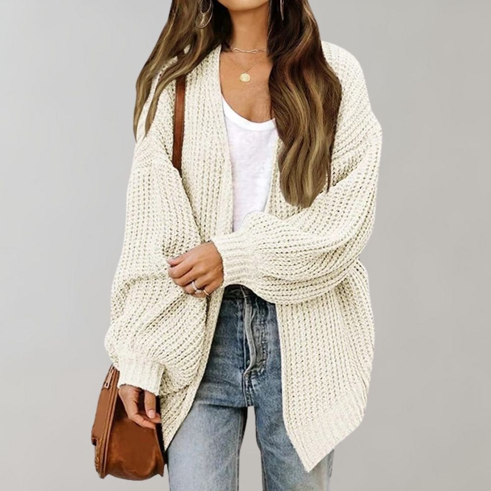 Cindy | Cardigan ouvert grosse maille