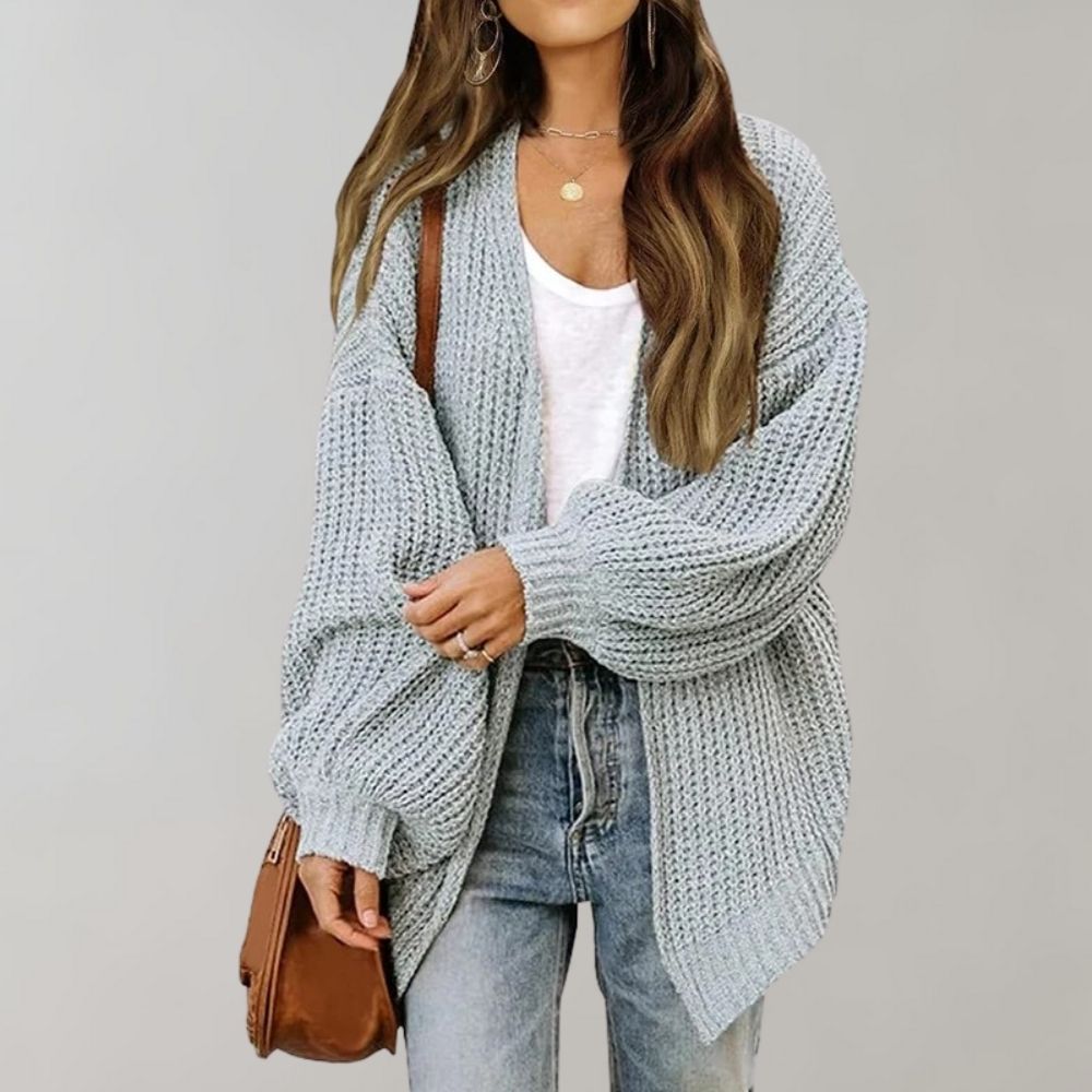 Cindy | Cardigan ouvert grosse maille