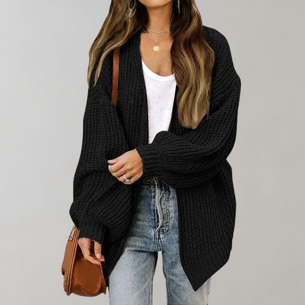 Cindy | Cardigan ouvert grosse maille