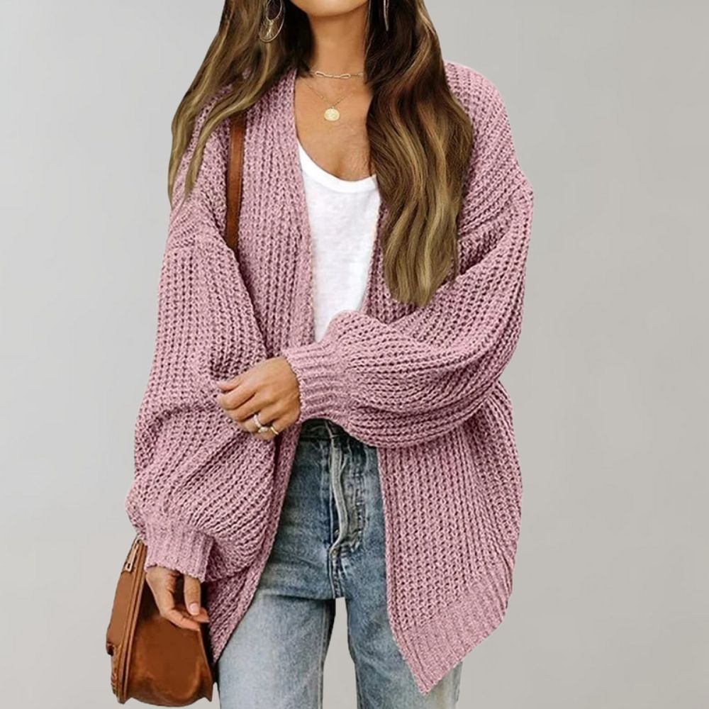 Cindy | Cardigan ouvert grosse maille