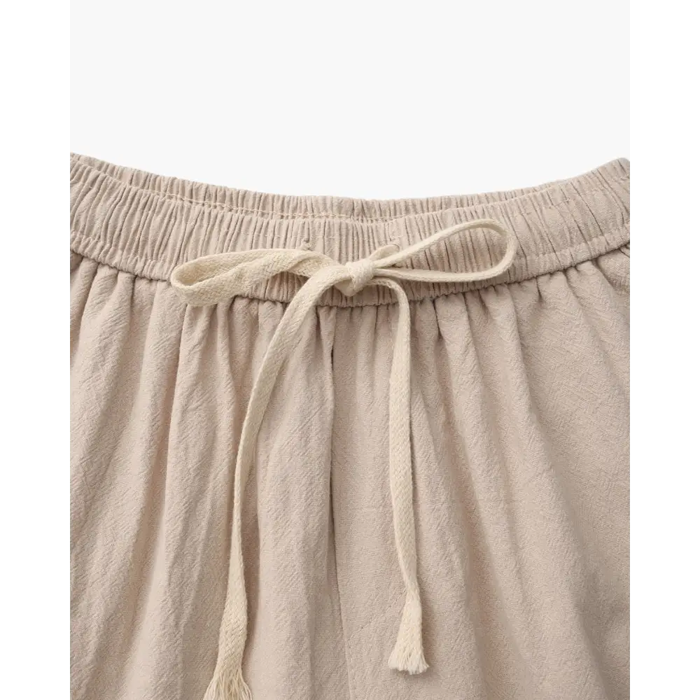 Malo | Short en lin décontracté