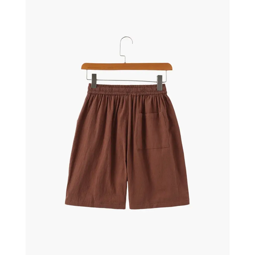 Malo | Short en lin décontracté