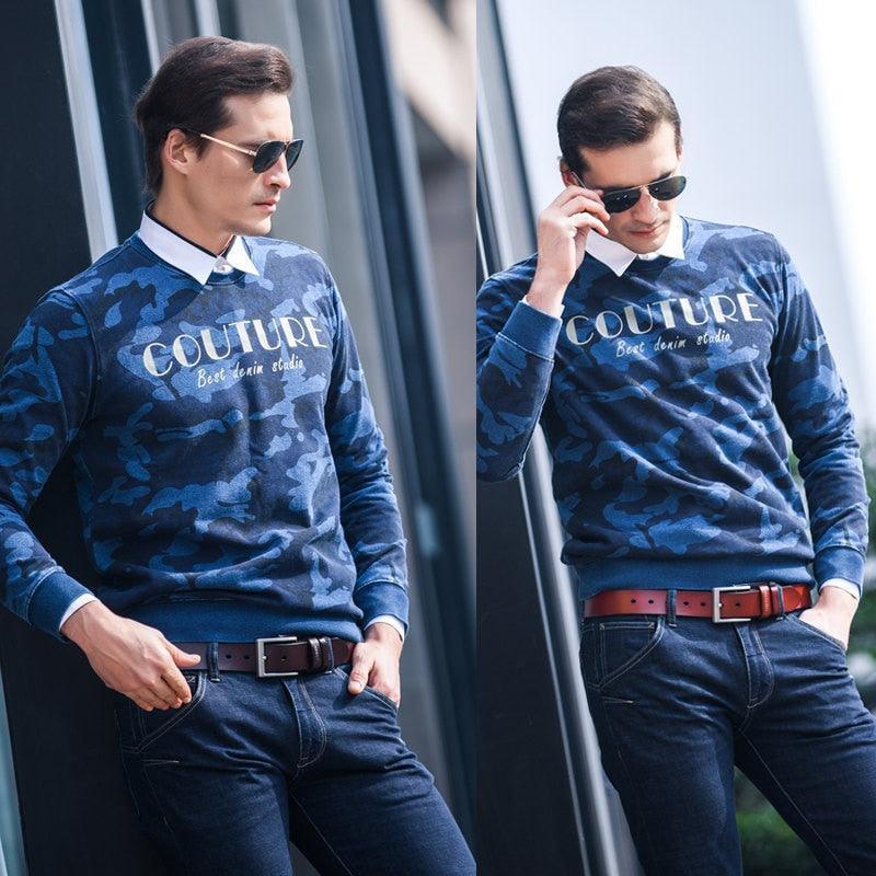 Sigismond | Ceinture casual touche vintage