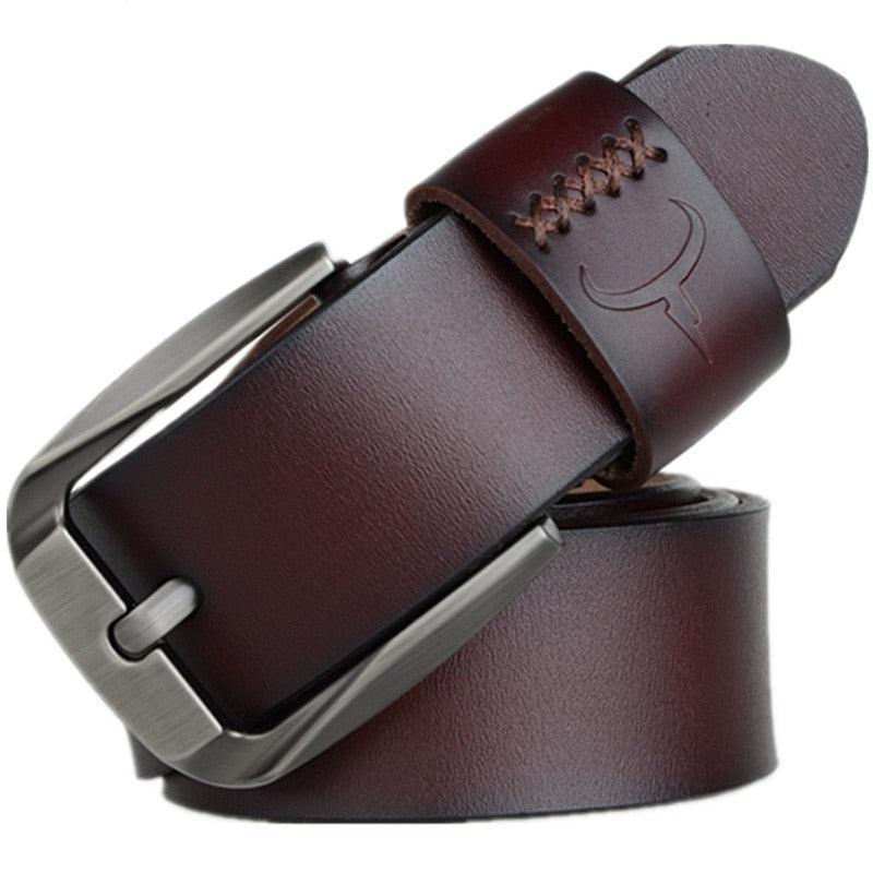 Séraphin | Ceinture en cuir texture vintage