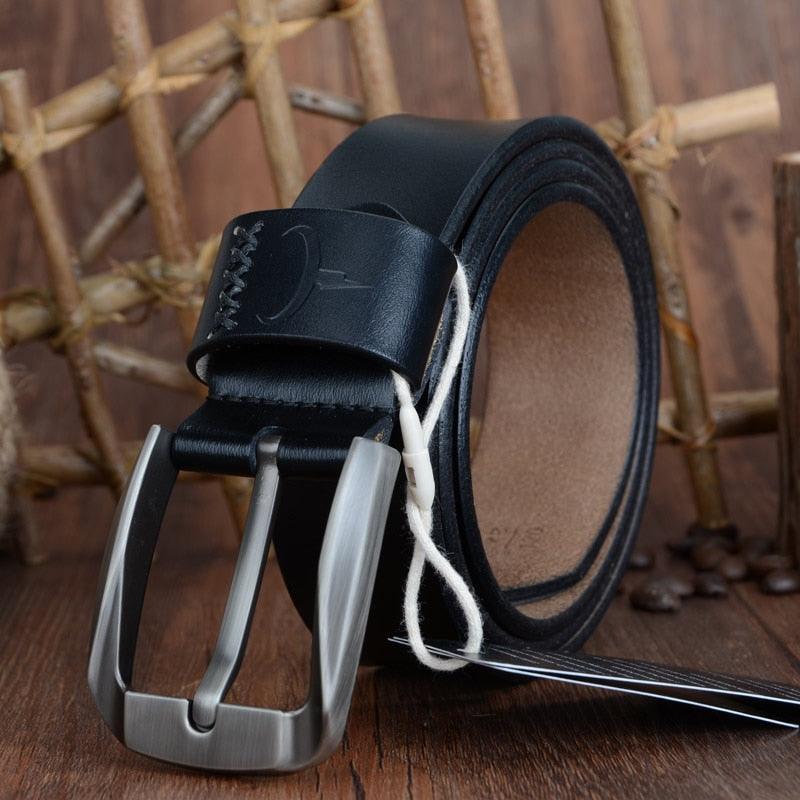 Séraphin | Ceinture en cuir texture vintage