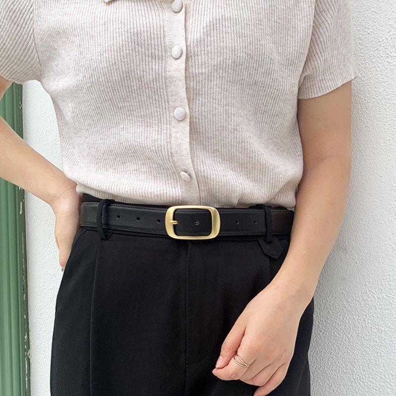 Maryvonne | Ceinture lisse boucle bijou