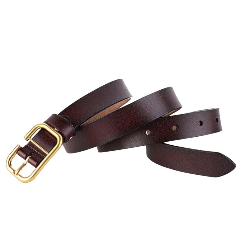 Mirabelle | Ceinture lisse boucle rétro
