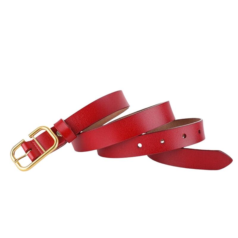 Mirabelle | Ceinture lisse boucle rétro