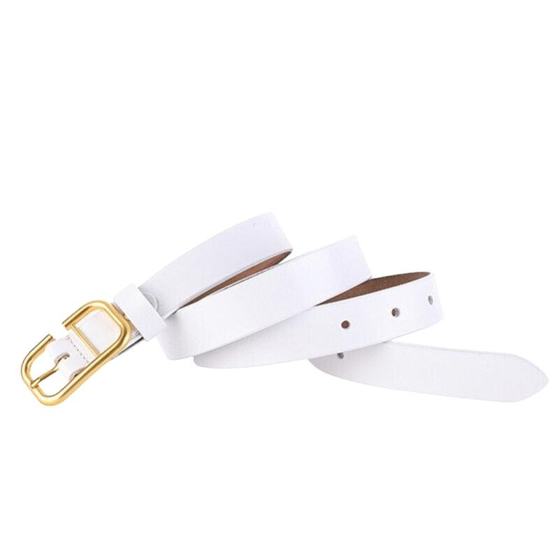 Mirabelle | Ceinture lisse boucle rétro