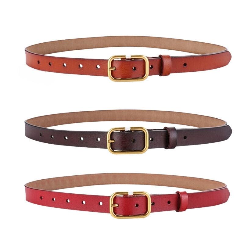 Mirabelle | Ceinture lisse boucle rétro