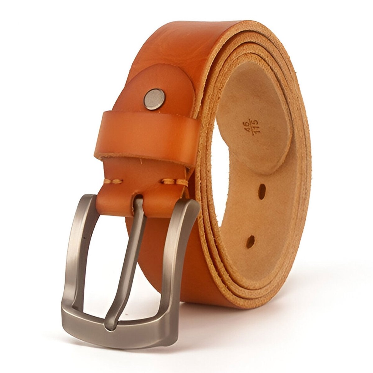 Stanislas | Ceinture en cuir pleine fleur