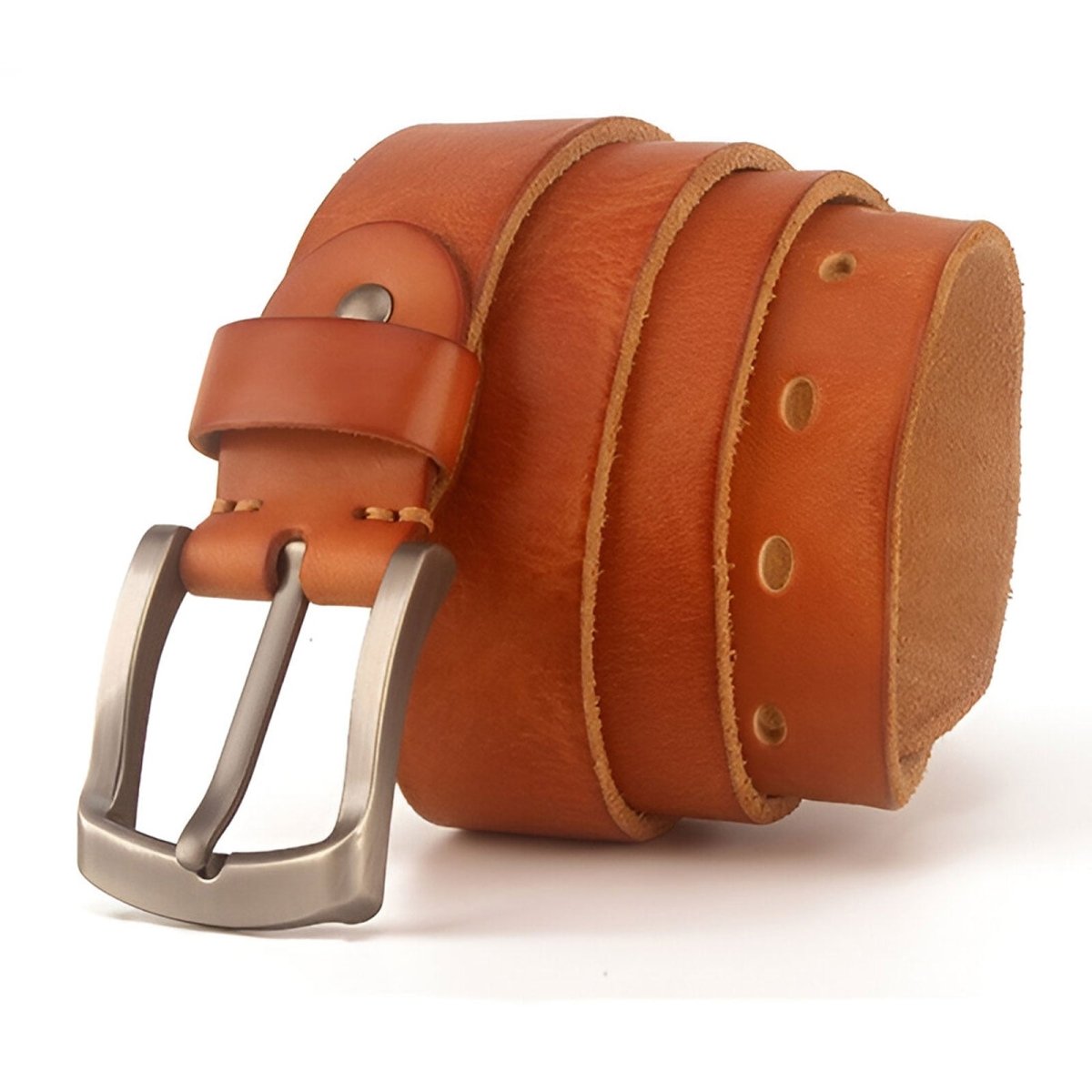 Stanislas | Ceinture en cuir pleine fleur