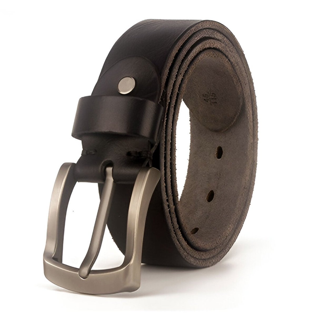 Stanislas | Ceinture en cuir pleine fleur