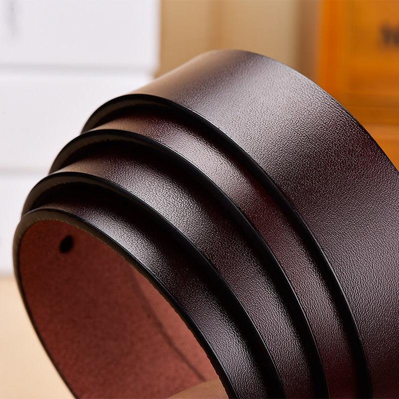 Marlène | Ceinture classique en cuir véritable