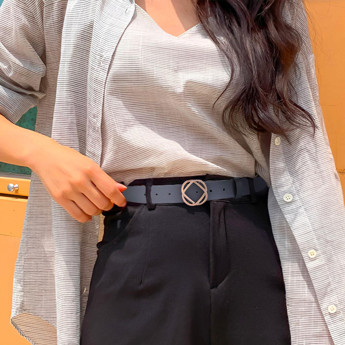 Marjolaine | Ceinture souple boucle pression