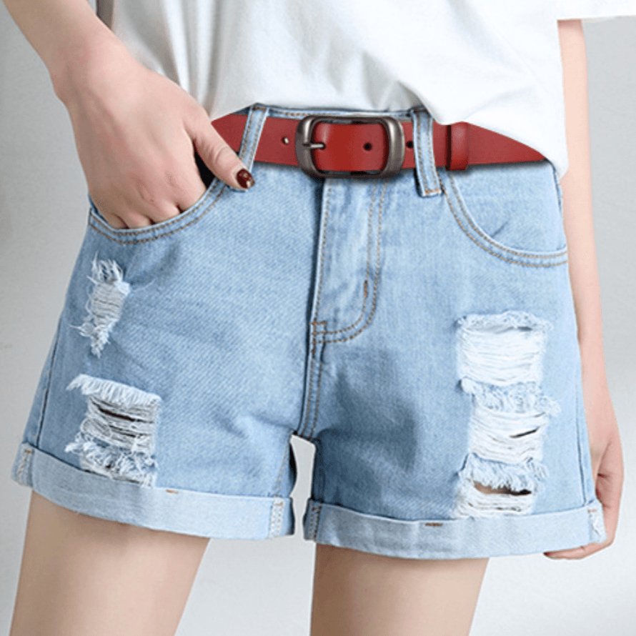 Maëlle | Ceinture fine en cuir