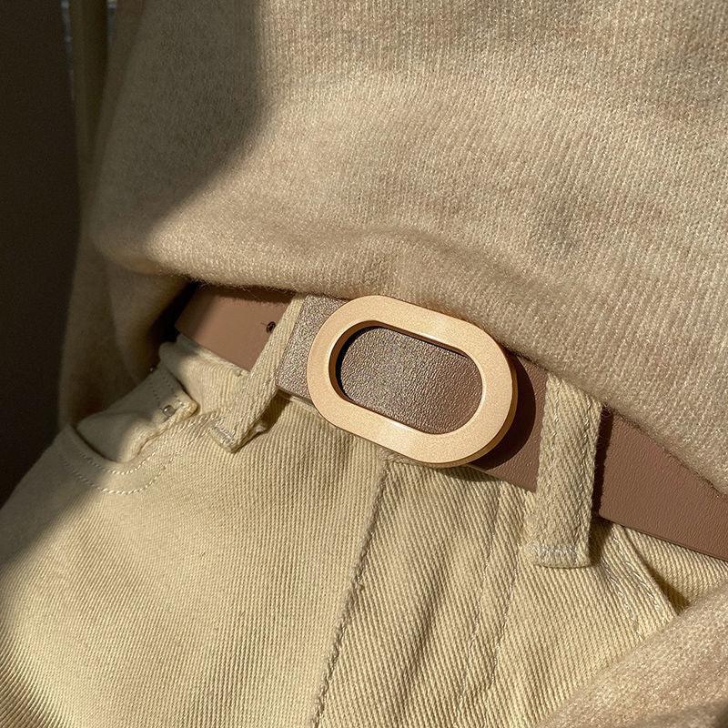 Maïlys | Ceinture fine boucle pression