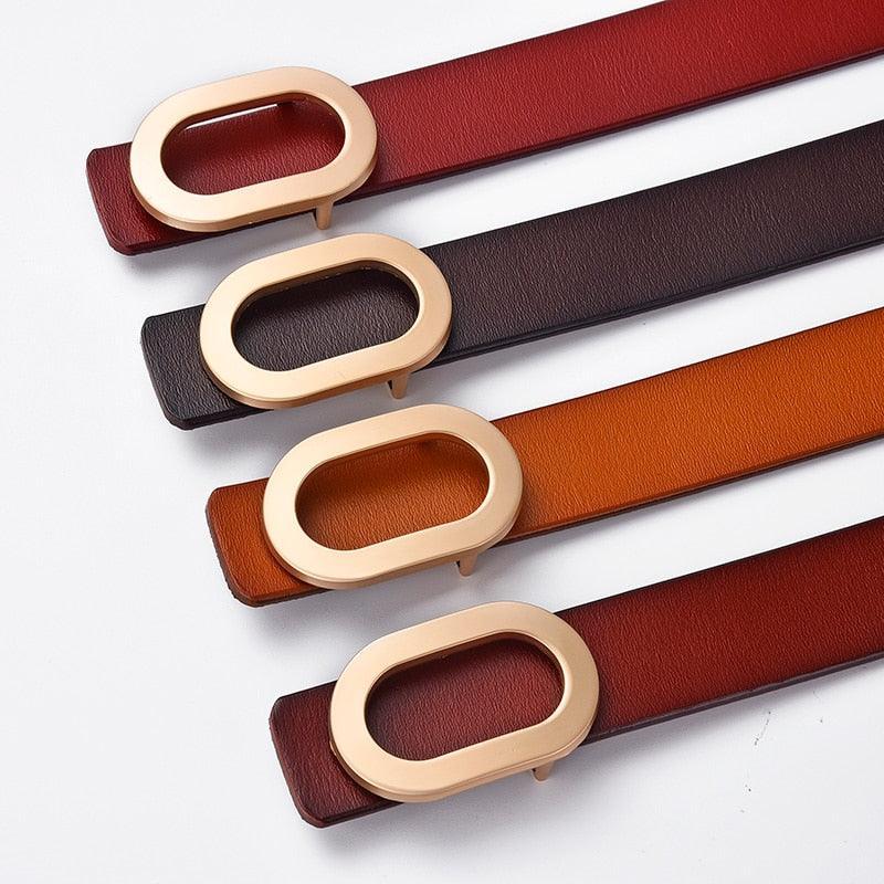 Maïlys | Ceinture fine boucle pression