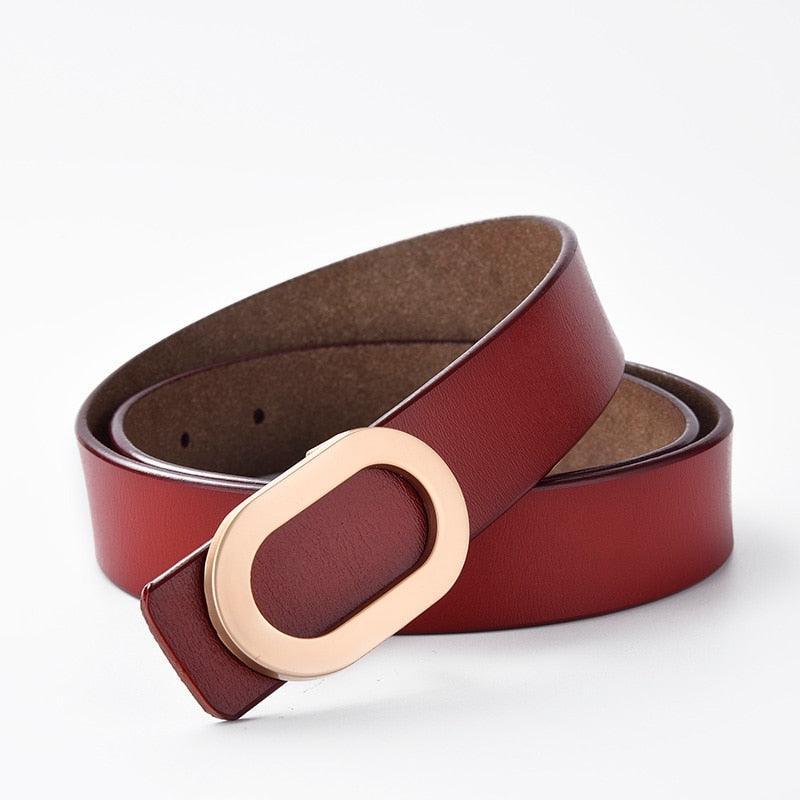 Maïlys | Ceinture fine boucle pression