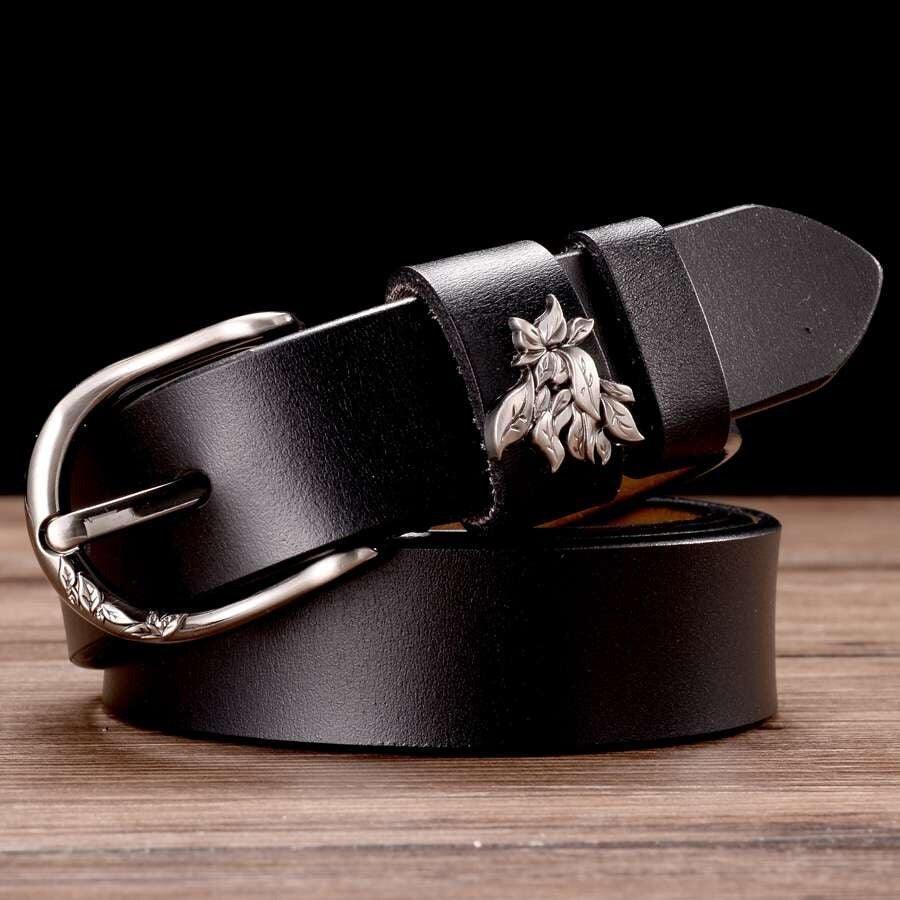 Mahaut | Ceinture en cuir véritable