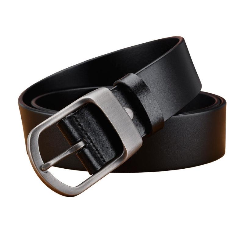 Sauveur | Ceinture en cuir boucle mate