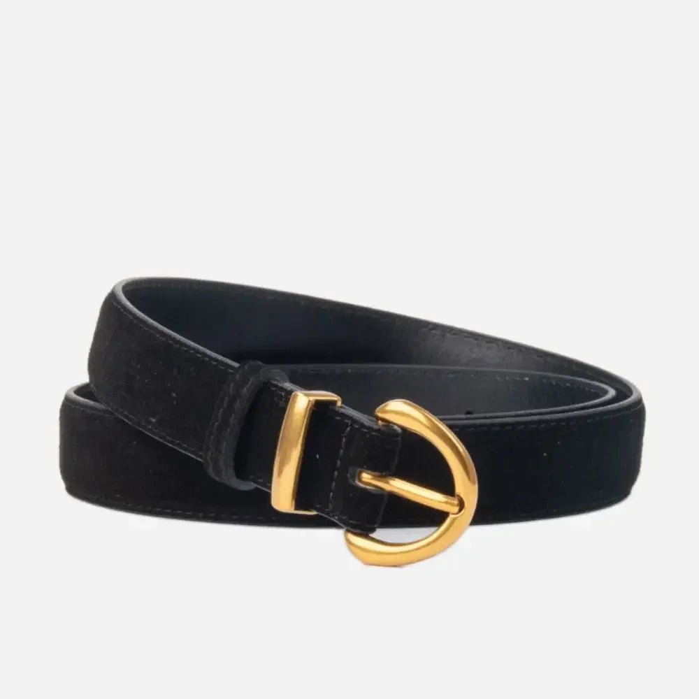 Moïra | Ceinture en cuir suédé