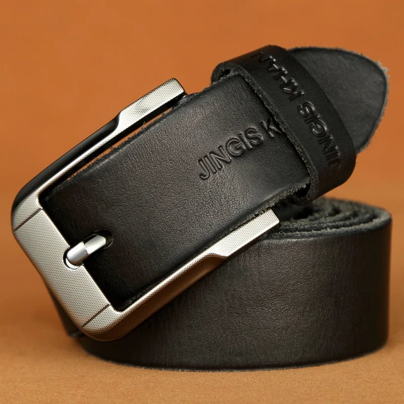 Samson | Ceinture en cuir boucle métal