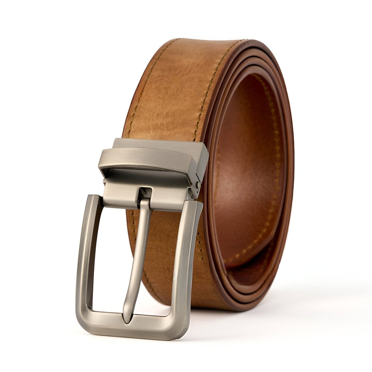 Silvère | Ceinture en cuir à ardillon