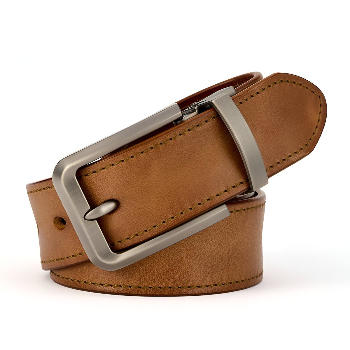 Silvère | Ceinture en cuir à ardillon