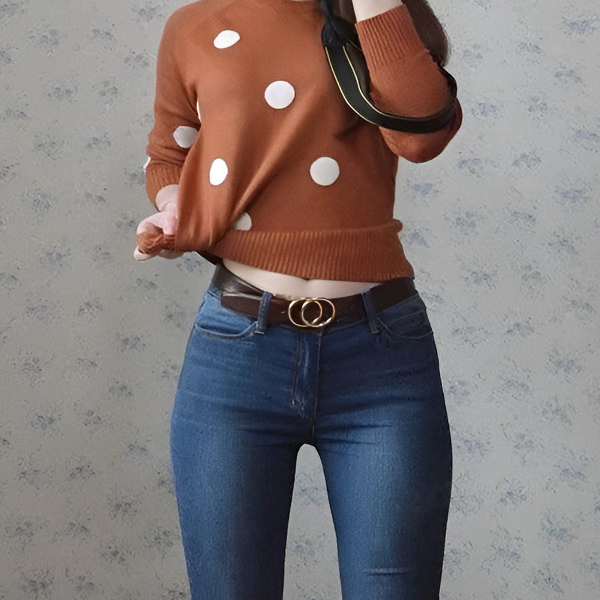 Marianne | Ceinture réversible double anneau