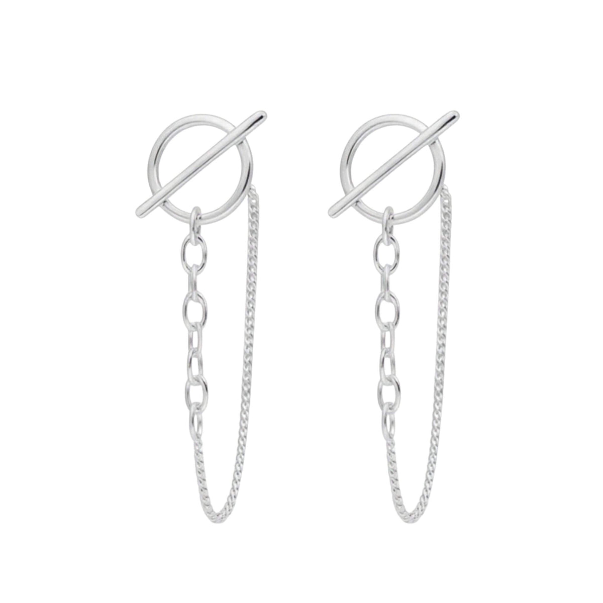 Yolaine | Pendantes cercle et barrette