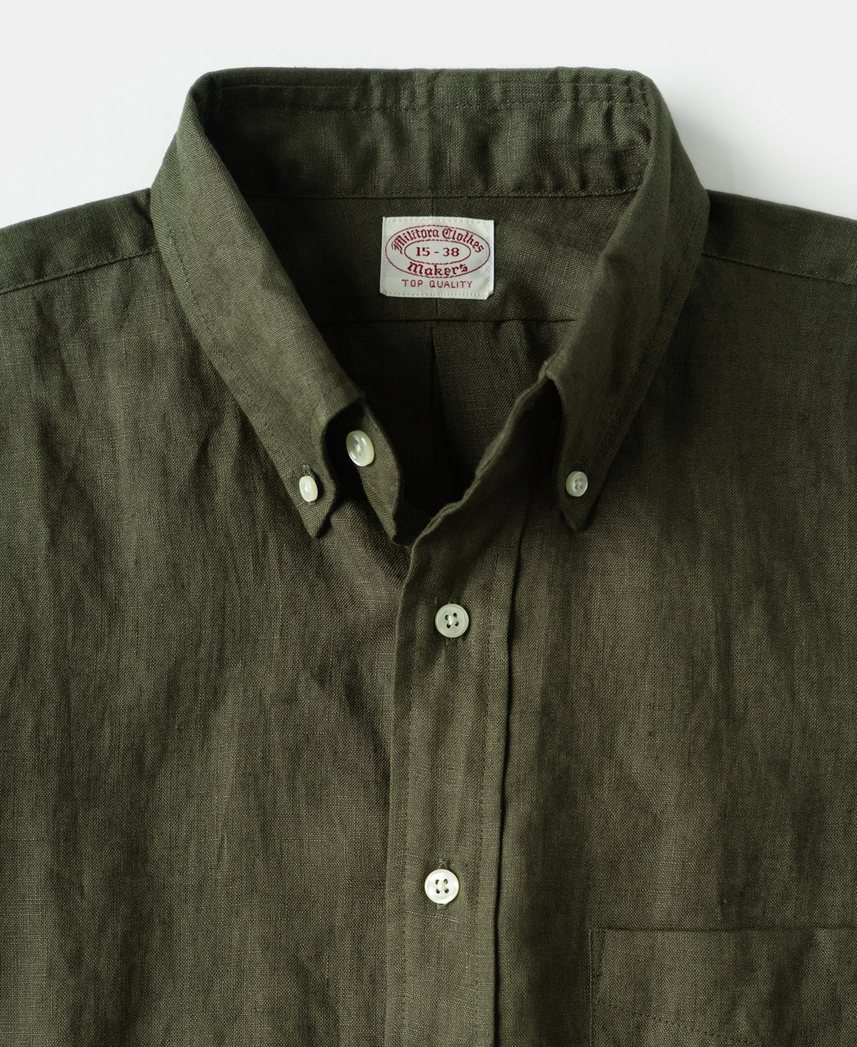 Émile | Chemise boutonnée en lin