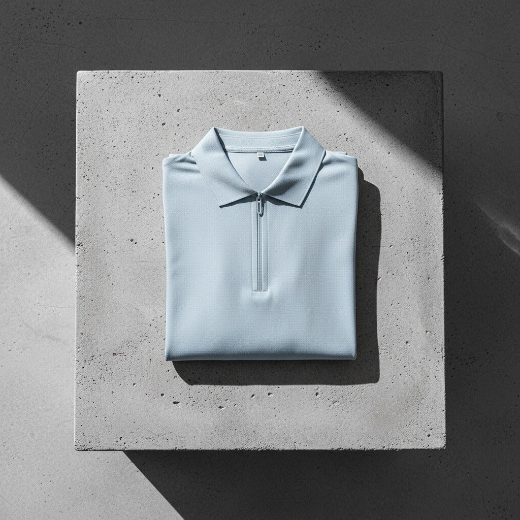 Fulgence | Polo zippé en coton