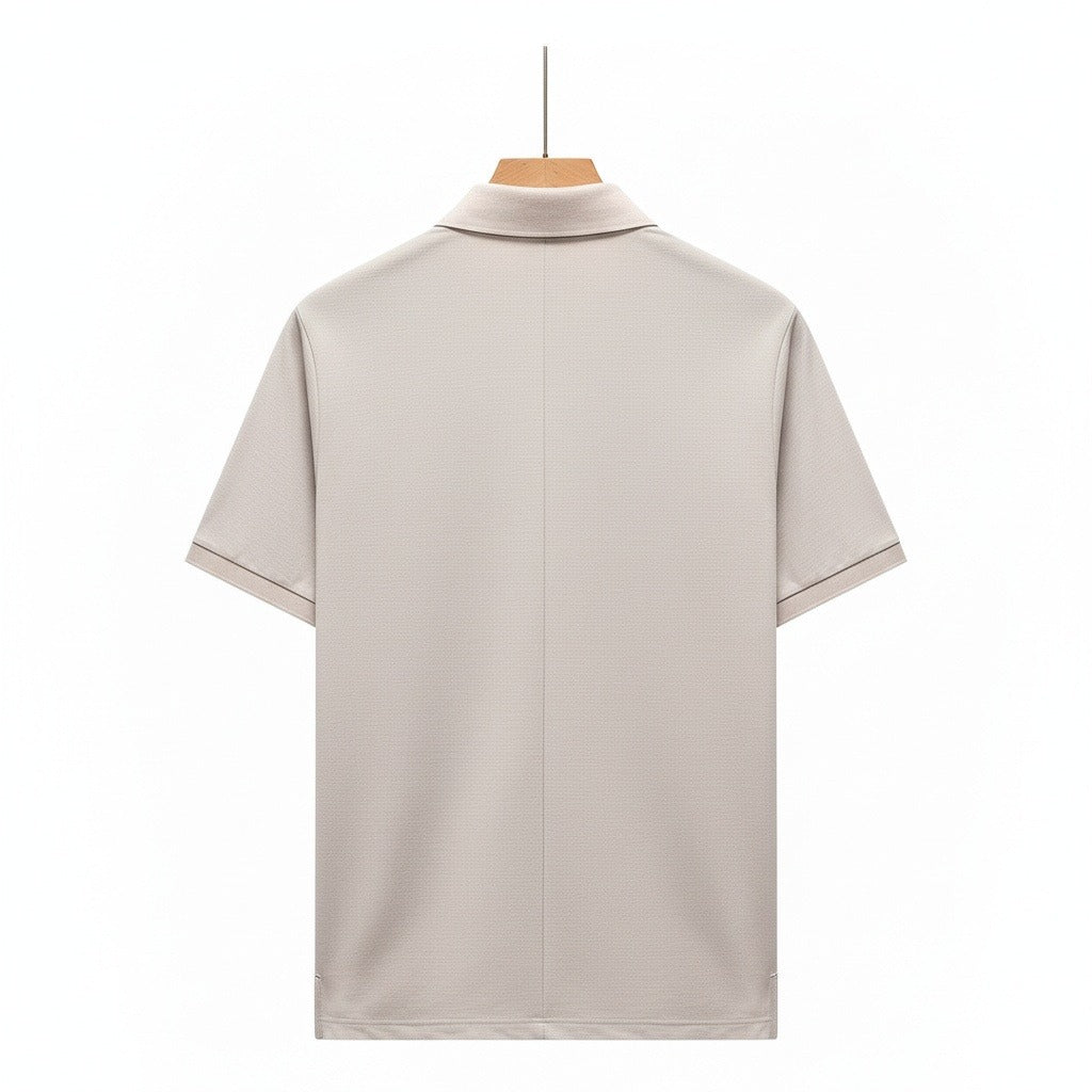 Fulgence | Polo zippé en coton