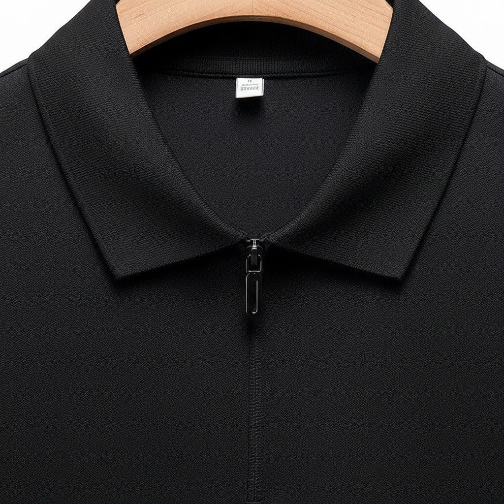 Fulgence | Polo zippé en coton