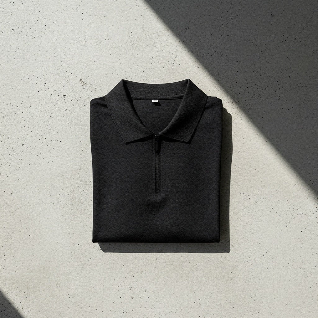 Fulgence | Polo zippé en coton