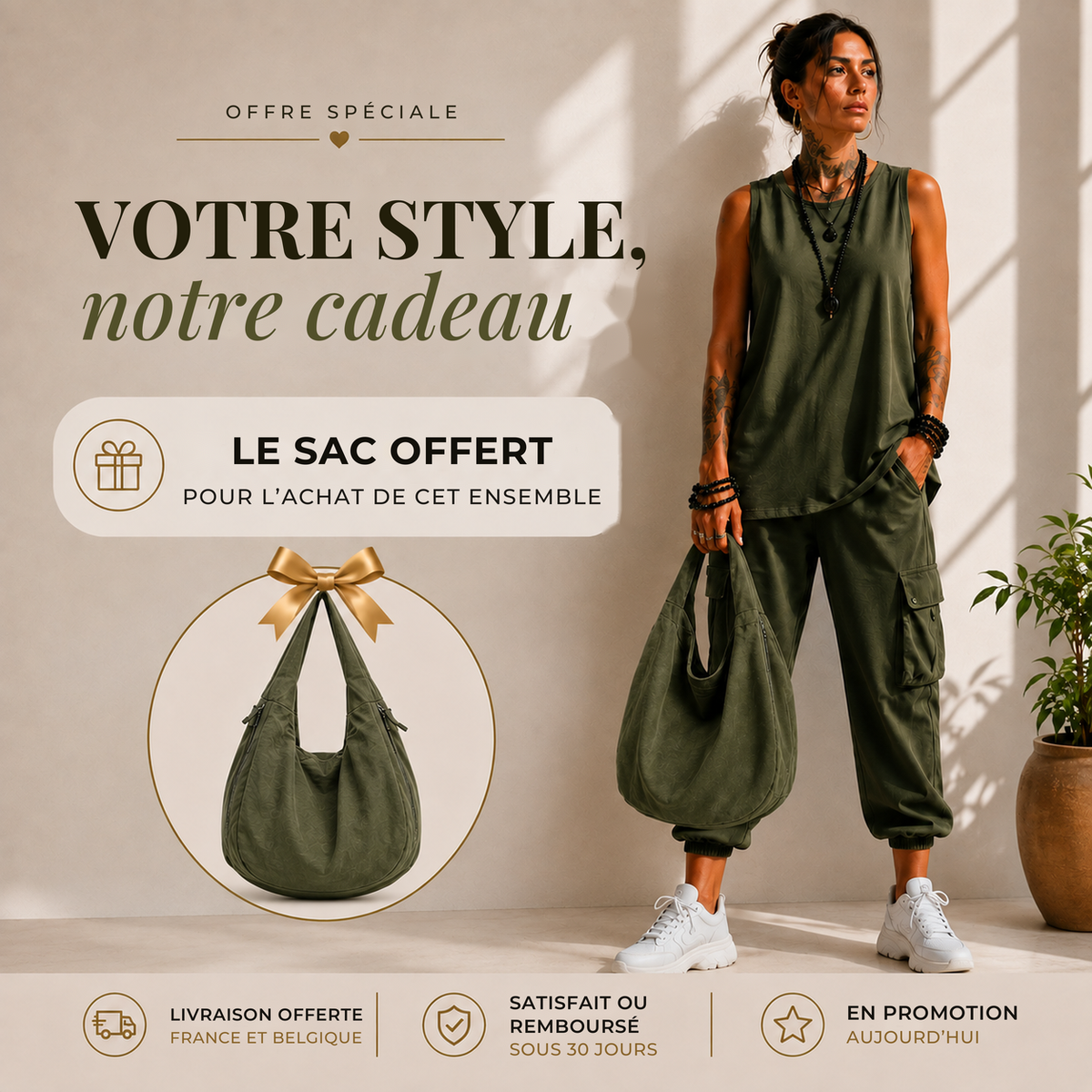 Noelia | Ensemble décontracté de confort urbain