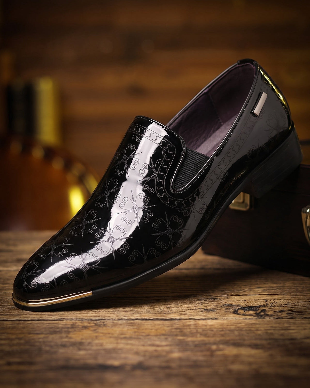 Pierre-Henri | Mocassin en cuir sobre