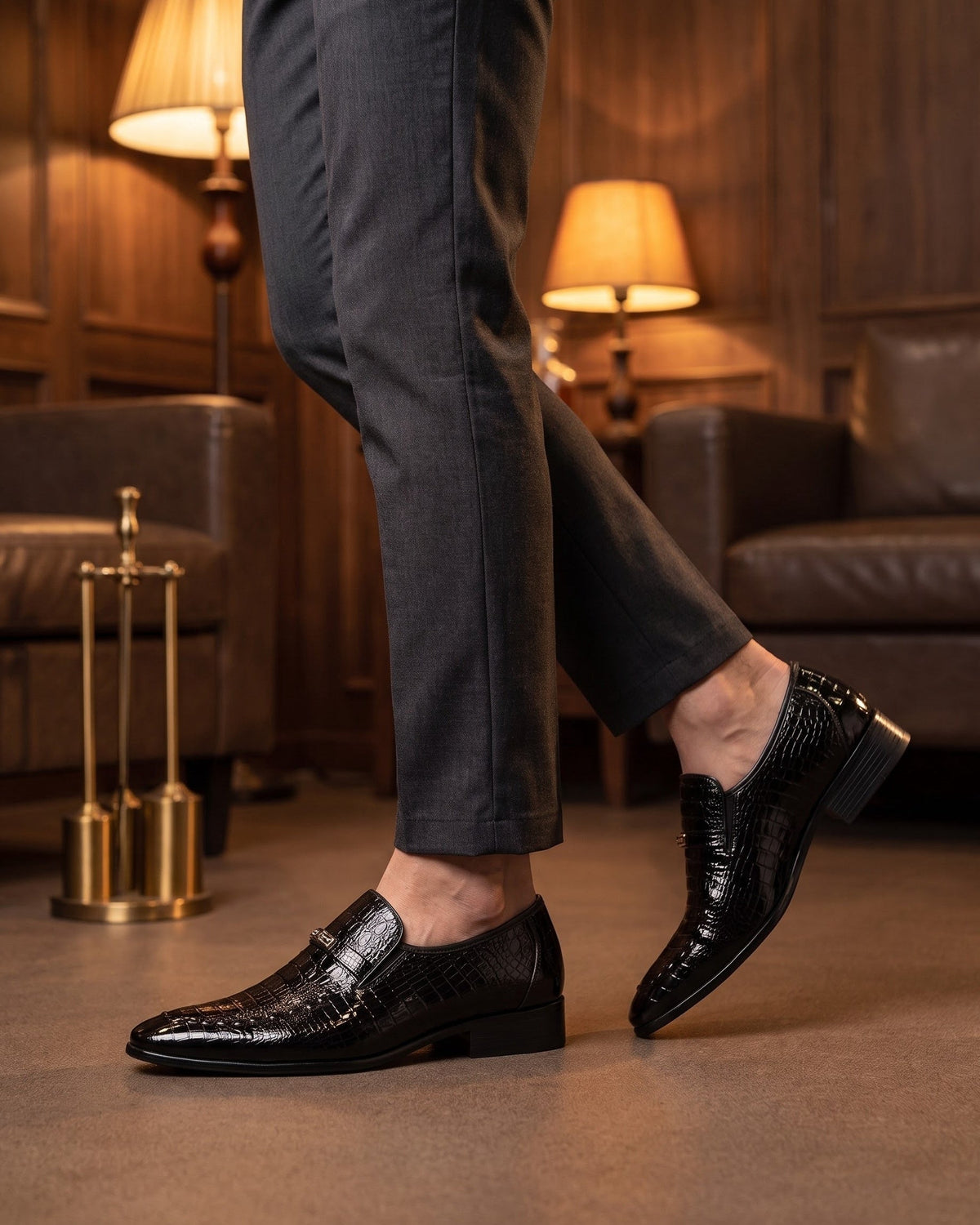 Patrice | Mocassin en cuir épuré
