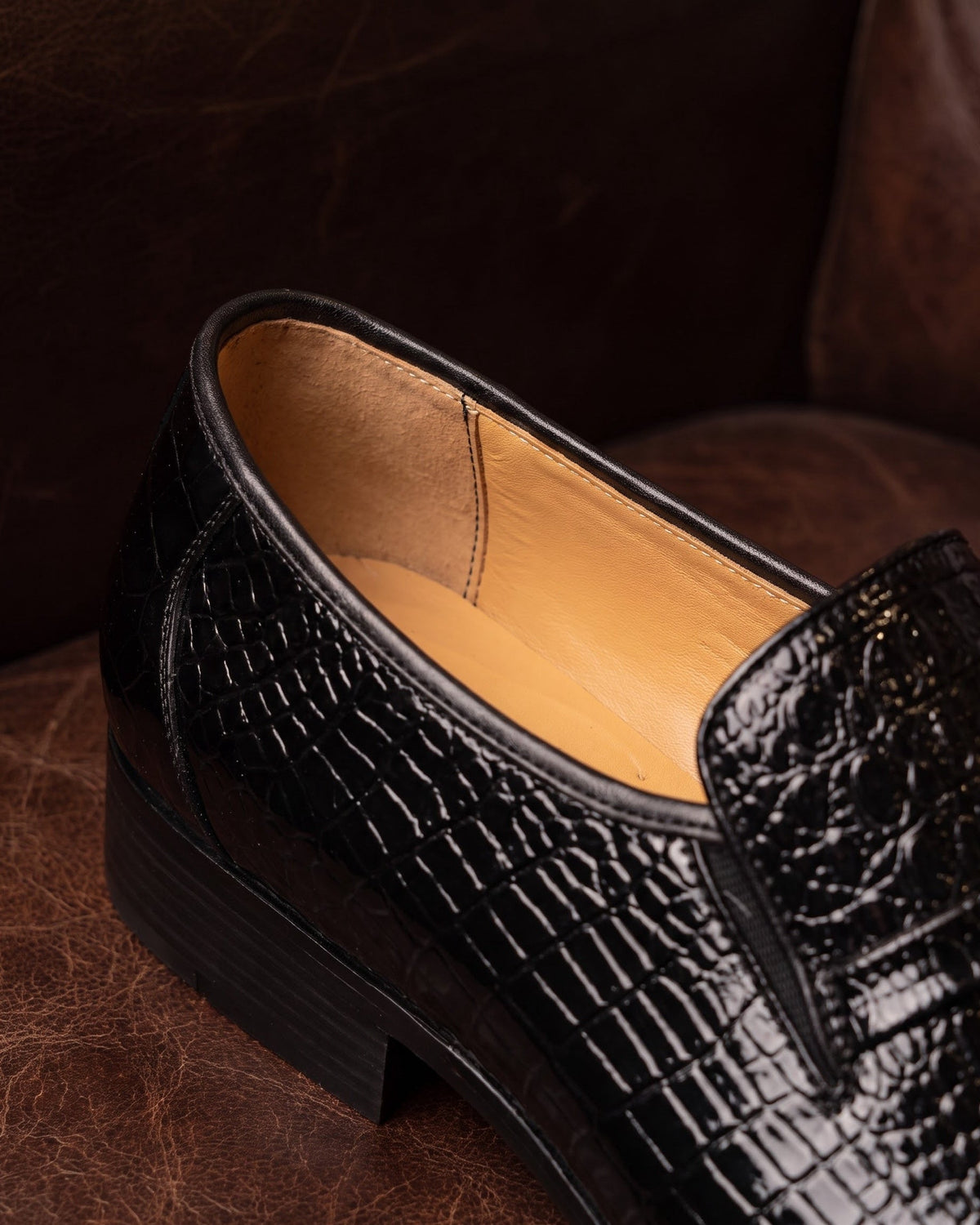 Patrice | Mocassin en cuir épuré