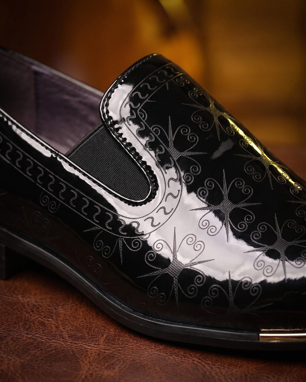 Pierre-Henri | Mocassin en cuir sobre