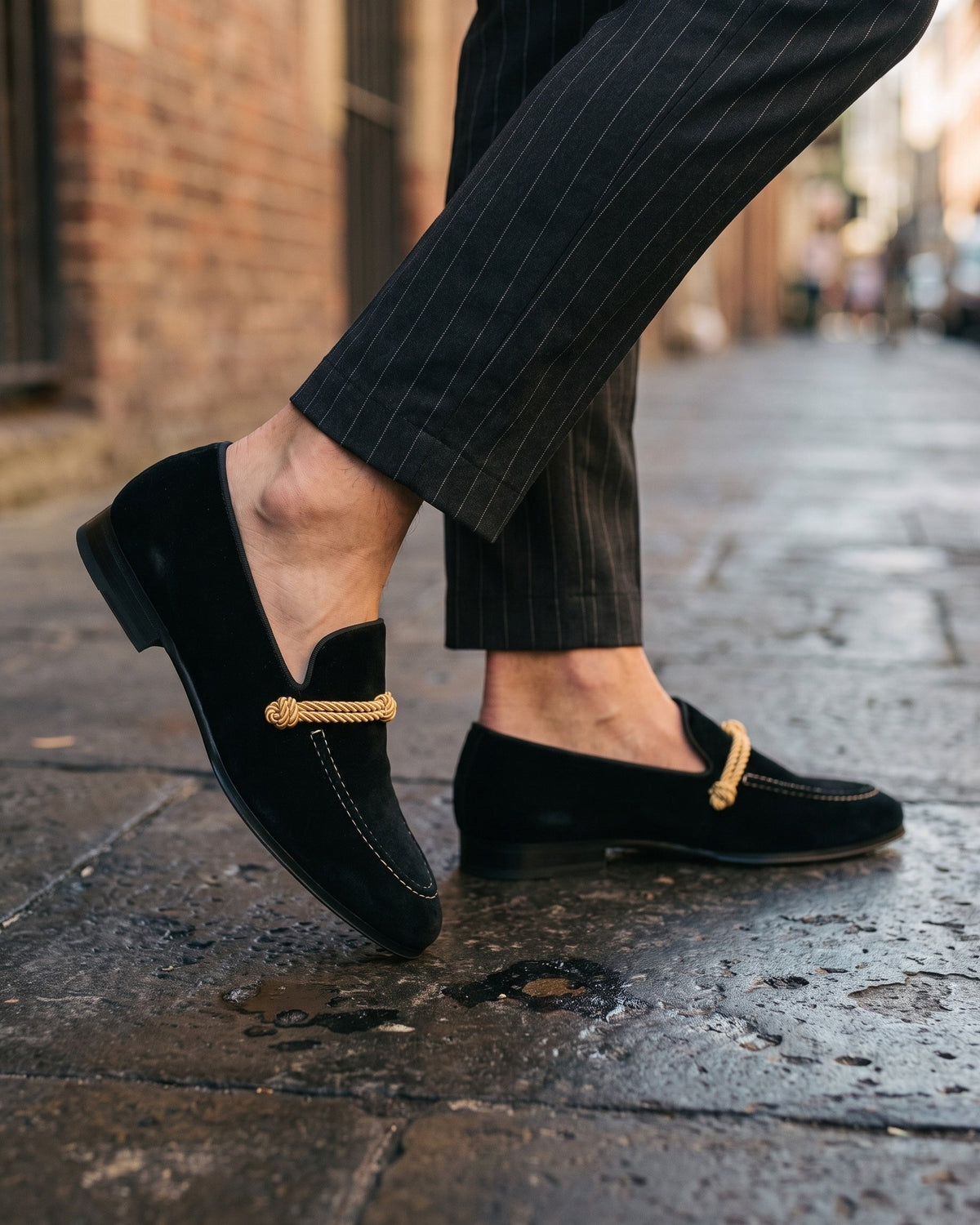 Placide | Mocassin en daim velouté