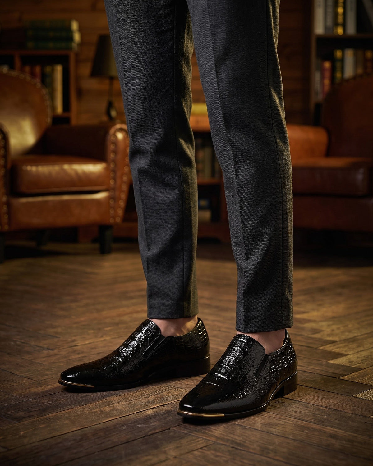 Polydore | Mocassin habillé en cuir