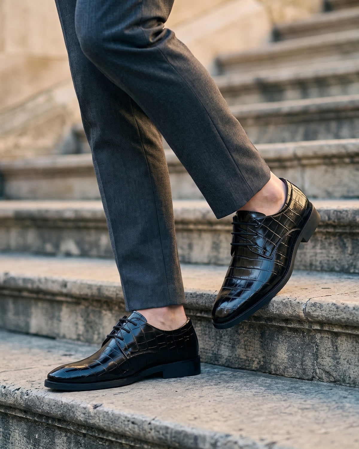 Rodolphe | Derby en cuir lisse