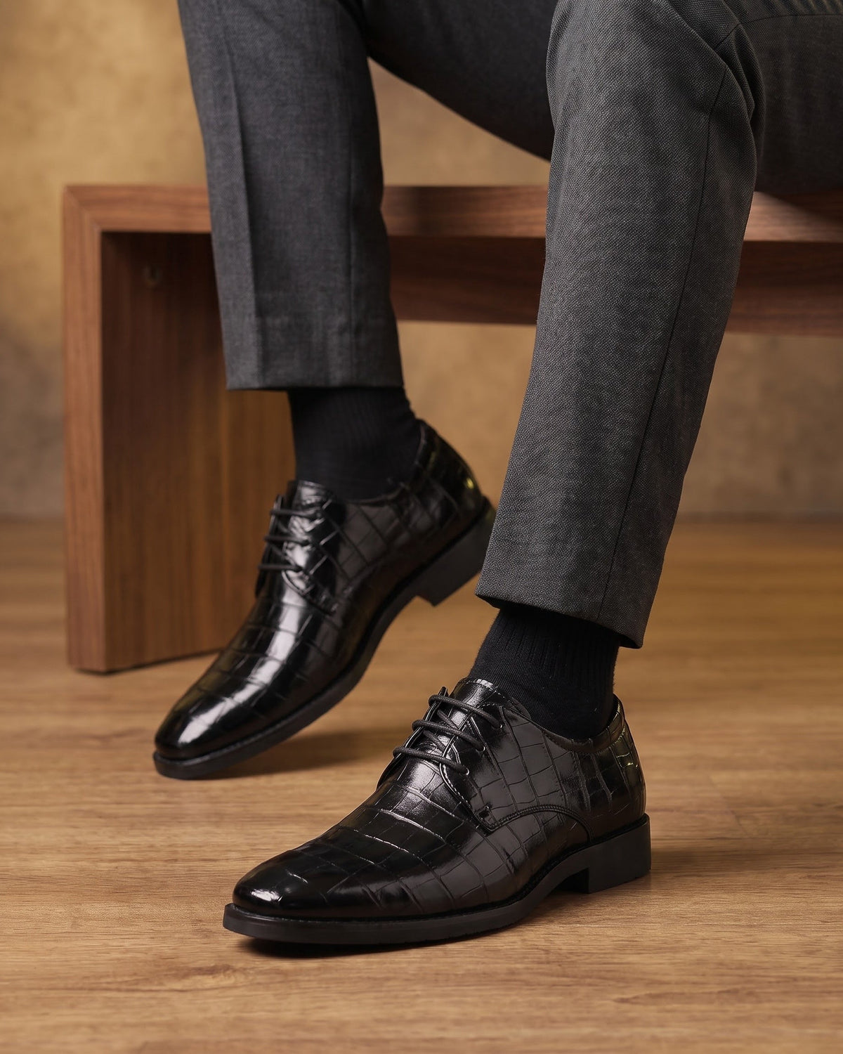 Rodolphe | Derby en cuir lisse