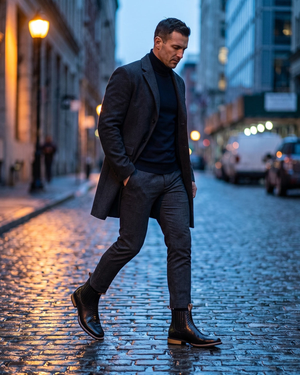Éloi | Chelsea en cuir élégante